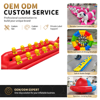 Bateau Dragon Gonflable Personnalisé en PVC Grande Capacité pour Jeu Aquatique Amusant Bateau Banane Gonflable