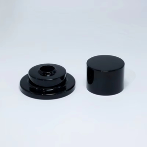 Wholesale Round clear Perfume Glass Bottle 50ml 100ml Luxury Perfume Bottle with Magnetic Cap 5.0 - Product Image 2