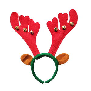 <span class=keywords><strong>Bandeau</strong></span> en bois de renne de noël pour accessoires de cheveux - Product Image 3