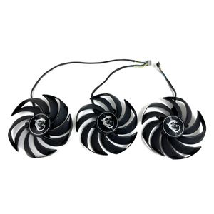 PLD09210B12HH 90MM 4PIN GPU FAN, pour MSI <span class=keywords><strong>RTX</strong></span> 3060, 3060TI, 3070, <span class=keywords><strong>3070TI</strong></span>, 3080, 3080TI, 3090 Gaming X <span class=keywords><strong>Trio</strong></span> carte graphique refroidissement - Product Image 4