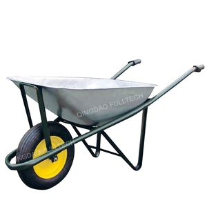 Carretillas de mano de capacidad de carga de tanque de 75L de Color plateado de alta calidad adecuadas para uso agrícola Industrial Italia Stark Carriola - Product Image 3