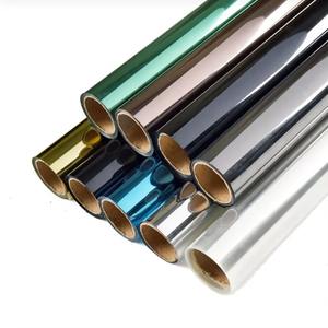 Film pour vitres de voiture à vision unidirectionnelle double argenté avec design décoratif moderne, matériau PET, contrôle de la chaleur pour usage domestique - Product Image 2