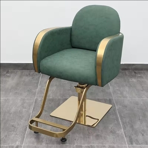 Salon de coiffure chaise haut de gamme et banc de barbier, réglable, rotatif, inclinable en angle - Product Image 4