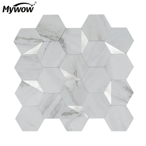 Adesivo Rotondo <span class=keywords><strong>per</strong></span> <span class=keywords><strong>Paraschizzi</strong></span> da <span class=keywords><strong>Cucina</strong></span> MyWow, Pannello a Mosaico in PVC - Product Image 6