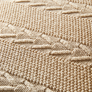 Ma Thuật Màu Xanh Lá Cây Sang Trọng Thoải Mái Chăn Chất Lượng Cao Trắng Thang Dệt Kim Ném Chăn Tùy Chỉnh Chăn Bộ Đồ Giường Thiết Lập - Product Image 2