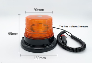 Độ sáng cao hổ phách LED nhấp nháy đèn hiệu ánh sáng 12-24V cảnh báo ánh sáng phụ kiện cho an toàn đường bộ - Product Image 6