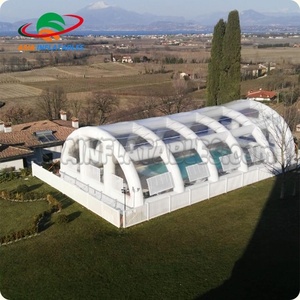 Dôme à <span class=keywords><strong>bulles</strong></span> transparent géant pour la <span class=keywords><strong>piscine</strong></span>, tente de couverture de <span class=keywords><strong>piscine</strong></span> gonflable - Product Image 4
