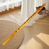 Professional 6 Hole Bamboo Flute 43cm Wooden Flute Wooden Musical Instrument Beginner Musical Instrument