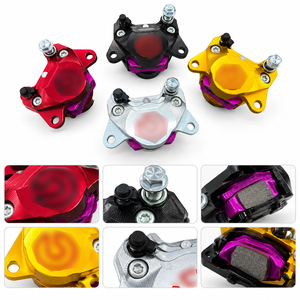 Pièces <span class=keywords><strong>de</strong></span> moto modifiées sur mesure, directement <span class=keywords><strong>de</strong></span> l'usine, étrier <span class=keywords><strong>de</strong></span> <span class=keywords><strong>frein</strong></span> arrière <span class=keywords><strong>de</strong></span> moto, petit étrier à double piston Crab P2/34 - Product Image 3