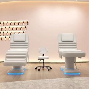 Cama de Belleza Totalmente Eléctrica, Cama de Masaje de Grado Profesional, Cama para Tatuaje de Cejas, Cama Médica Estética Ajustable, Cama de Fisioterapia - Product Image 4