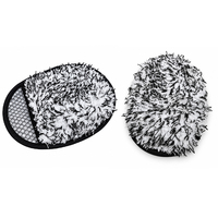 Esun Gant de lavage multifonction en microfibre de polyester super doux et écologique, séchage rapide, coins arrondis, pour usage domestique