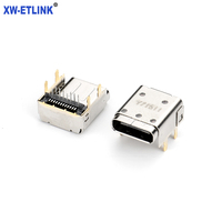 XW-ETLINK XW-USB Serie 2 USB2.03.1 Micro 5 pines Tipo B Terminales Hembra 1.0A 30V DC Puerto de Carga Personalizable