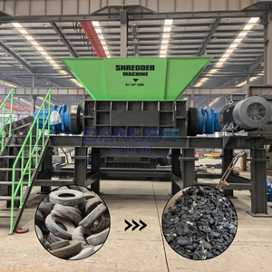 Trituradora de Neumáticos de Camión Grande de Fabricante Chino, Máquina para Neumáticos Usados OTR, Trituradora de Acero Inoxidable y Aleación de Aluminio - Product Image 1