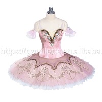 Ballet Tutu Costume Adulte Personnalisé Classique rose fée Danse Robe Femmes Compétition 12 Couches Ballet Tutu Professionnel