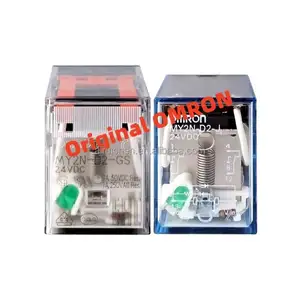 Original controles industriais relay24VDC MY4N-GS relé interruptor para OMRON