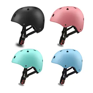 Capacete de patins para crianças com certificação CE, capacete em linha para patins ao ar livre, capacete de skate para crianças e adultos