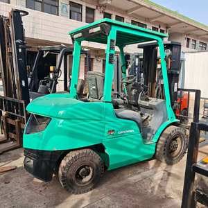 Montacargas Diésel Mitsubishi de 3.5 Toneladas de Segunda Mano, Motor Diésel, 4 Ruedas, Ecológico, Marca Japonesa, Capacidad de Carga de 3500 kg, Bajo Consumo - Product Image 4