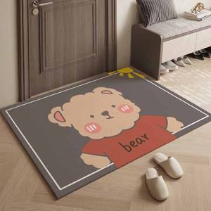 Diatom בוץ חדר שינה דקורטיבי קומה קריקטורה עיצוב חדר אמבטיה אנטי להחליק - Product Image 3