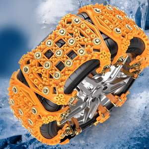 Cadenas de <span class=keywords><strong>nieve</strong></span> antideslizantes de tendón de res <span class=keywords><strong>para</strong></span> neumáticos de coche, diseño seguro, 165cm-255cm, venta al por mayor - Product Image 3