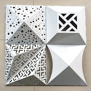 Panneaux métalliques perforés industriels pour la construction de bâtiments, panneaux décoratifs pour les murs d'entrepôts - Product Image 3