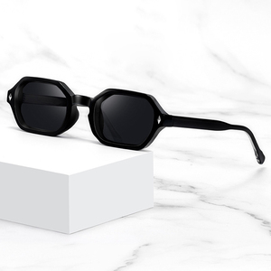 Gafas de Sol Vintage Punk para Hombre HBK <span class=keywords><strong>Concept</strong></span> K40485, Montura Cuadrada Completa de Acetato TR90, Protección UV400, con Logotipo Personalizado, Venta al Por Mayor - Product Image 2