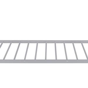 <span class=keywords><strong>Lit</strong></span> superposé double en métal cadre de <span class=keywords><strong>lit</strong></span> <span class=keywords><strong>empilable</strong></span> pour adolescents adultes avec garde-corps de sécurité à échelle amovible - Product Image 3