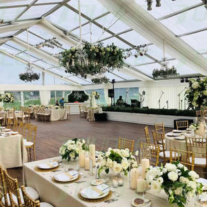 Tente de <span class=keywords><strong>mariage</strong></span> élégante transparente 2026 à <span class=keywords><strong>prix</strong></span> d'usine, tente à poteaux, <span class=keywords><strong>chapiteau</strong></span> pour <span class=keywords><strong>mariage</strong></span>, robuste, imperméable et résistante au vent - Product Image 2