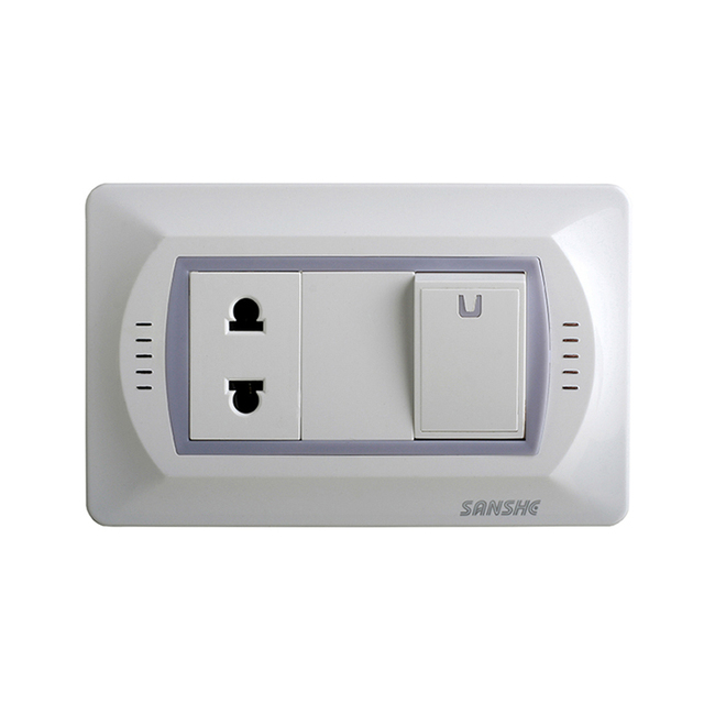 Modular Electric Electrical Plate Accessories Homes Power Switches and Computer Sockets