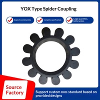 Plaquette en caoutchouc de type TEBAK YOX, disque élastique de couplage fluide YOX340, bloc élastique flexible pour coupleur hydraulique
