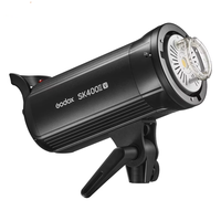 Flash de studio photo Godox SK400II V 400W avec lumière LED et système sans fil 2.4G avec monture Bowens pour photographie en studio