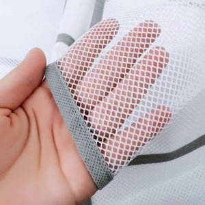 24 Pocket Nylon Mesh Fabric Over the Door Hanging <b>Shoe</b> Organizer <b>Holder</b> Storage for <b>Shoes</b> Cleaning Supplies - Product Image 4