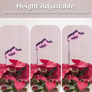 Lámpara LED de Espectro Completo para Crecimiento de Plantas Pequeñas de Interior, Lámpara para Macetas con Temporizador USB y Ajuste de Brillo para Plantas Verdes - Product Image 4