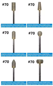 Cabezal de molienda de diamante sinterizado, varilla de molienda de <span class=keywords><strong>esmeril</strong></span> completa <span class=keywords><strong>para</strong></span> Jade, porcelana, vidrio, metal, etc. - Product Image 2