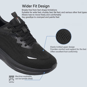 <span class=keywords><strong>Scarpe</strong></span> Antiscivolo <span class=keywords><strong>con</strong></span> Supporto <span class=keywords><strong>Plantare</strong></span> Allargato per Podologia, Stile Casual per Camminata, Ideali per Fascite <span class=keywords><strong>Plantare</strong></span> - Product Image 4