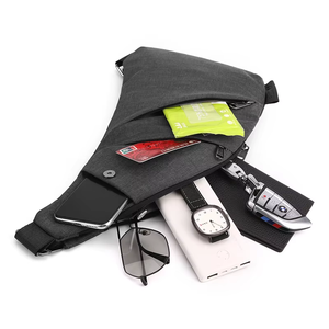 Sac à bandoulière tactique en nylon personnalisé pour hommes sac à bandoulière sac à bandoulière multifonctionnel imperméable sac de messager décontracté - Product Image 6