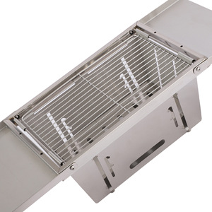 Fábrica multifuncional playa viaje Camping Mesa pellet plegable de acero inoxidable portátil coreano al aire libre parrillas de barbacoa de carbón - Product Image 3