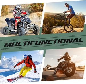 หมวกกันน็อคสำหรับมอเตอร์ไซค์วิบาก ATV พร้อมแว่นตาแบบเต็มหน้า สำหรับเพ้นท์บอล หน้ากากกีฬากลางแจ้ง สกี ฮาโลวีน คอสเพลย์ เกมเอาชีวิตรอด CS - Product Image 5