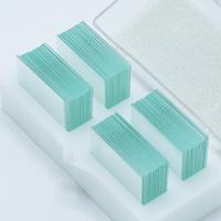 Haute qualité verre Transparent médical jetable 24X24mm laboratoire Microscope diapositives couverture Slip OEM