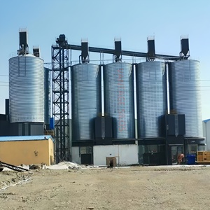 5000 tấn tùy chỉnh công nghiệp xoắn ốc thép xi măng bột lưu trữ Silo với độ kín khí tốt - Product Image 5