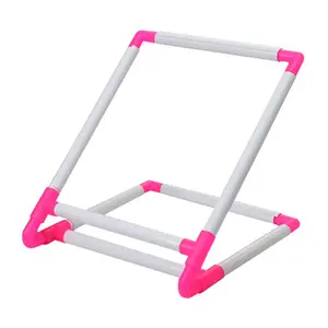 Desktop Support Rack Hoop Stick rahmen Praktisches DIY für Kreuz stichst änder