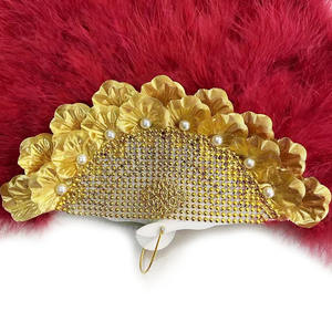 All'ingrosso colorato africano tradizionale di nozze grandi ventagli di <span class=keywords><strong>piume</strong></span> della <span class=keywords><strong>sposa</strong></span> decorazioni da <span class=keywords><strong>sposa</strong></span> ventaglio piuma - Product Image 3