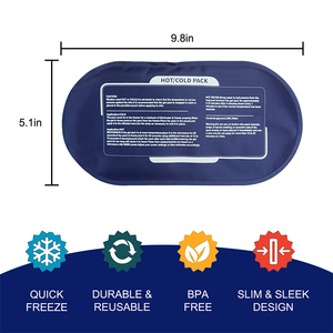 Paquete de hielo reutilizable personalizado para microondas, almohadilla de <span class=keywords><strong>gel</strong></span> suave y flexible multiforma para terapia de rehabilitación - Product Image 2