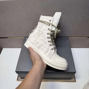 High quality Luxury Men's and Women's <b>Boots</b> Sporty Mesh Anti-Slip Comfort Lace-up High-top Sports Shoes Casual Walking Shoes - Product Image 2