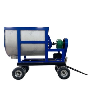 เครื่องผสมสารเคมีรูปตัวยูแบบมีล้อ สำหรับผสมวัตถุดิบผงในอุตสาหกรรม - Product Image 1