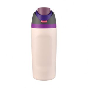 Botella de Agua Deportiva Ecológica Personalizada de Acero Inoxidable de 16oz, Aislada al Vacío, Libre de BPA, con Pajita, Asa y Tapa de Seda, Superventas - Product Image 5