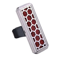 Diffuseur d'air rectangulaire pour l'intérieur de la voiture, clip de fixation pour grille d'aération, diffuseur de climatisation