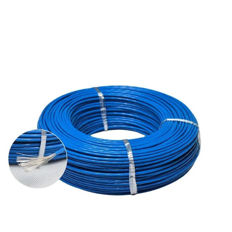 Сертифицированный UL10086 30 AWG 7/0.10TS 600 В PTFE изолированный кабель высокотемпературный Луженый провод Внутренний фиксированный провод