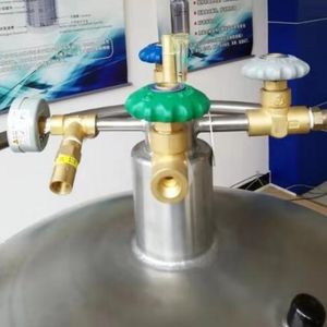 ถัง LN2 1L สุญญากาศ30L YDZ-30ถังไนโตรเจนแรงดันสูงสำหรับการวิจัยในห้องปฏิบัติการ - Product Image 2