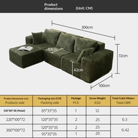 Canapé en tissu minimaliste moderne avec coussin en mousse compressée, fauteuil individuel sans assemblage pour salon, bureau ou salle de séjour
