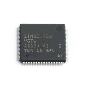 STM32H733VGT6 100-LQFP Microcontroladores originales IC Chip MCU STM32H7 Microcontrolador IC 32-Bit 550MHz 1MB (1M X 8) FLASH - Product Image 1